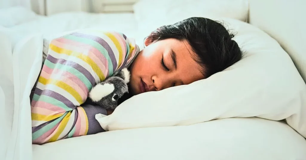 4-year-old kid to sleep in their own bed