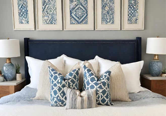 How to Style a King Bed with Pillows